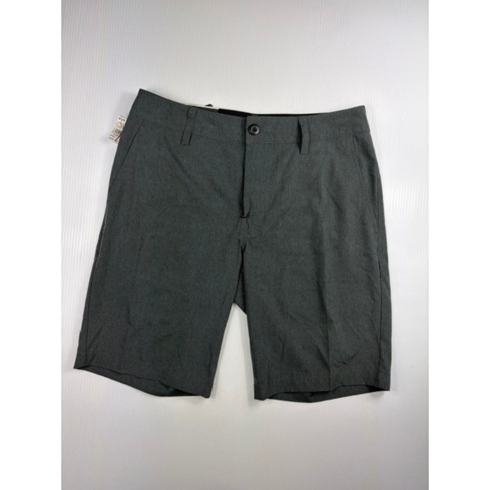 RSQ Shorts Mens 29 Hybrid Stretch Board Casual‎ Chino Swim Trunk Dark Charcoal